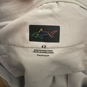 Greg Norman Gray Shorts